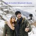 muscleboon Bluetooth Beanie Hat with Wireless Headphones for Men Women Stocking Stuffers Thanksgiving Day